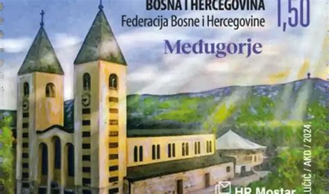 Hrt Neue Briefmarke Mit Dem Motiv Von Medjugorje