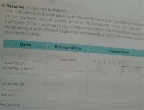 Resuelve El Siguiente Problema Brainly Lat