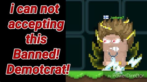 I Can Not Accept This Banned Growtopia YouTube