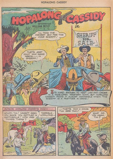 Read Online Hopalong Cassidy Comic Issue 20