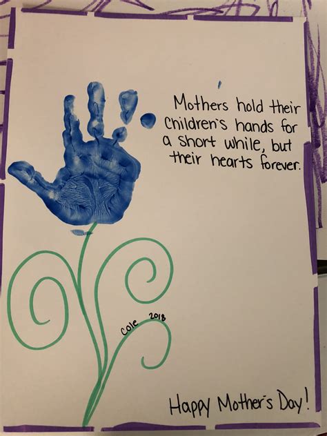 Handprint Poem For Toddlers