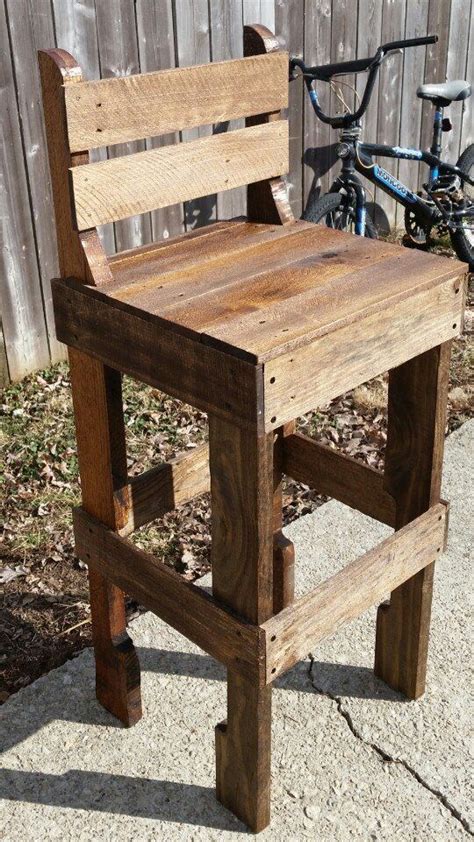 Diy Pallet Bar Stool Plans Jame Katz