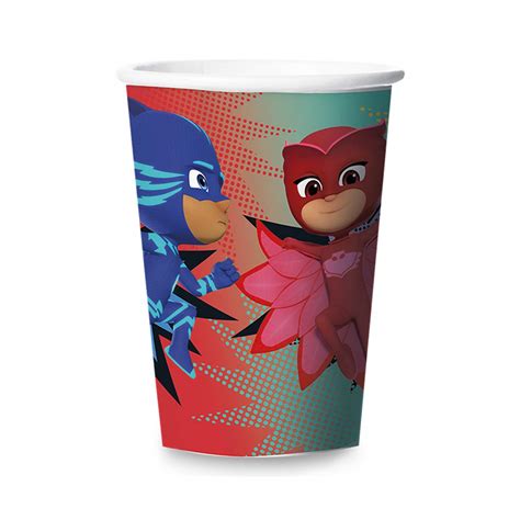 Copo De Papel Pj Masks Ml Regina Und