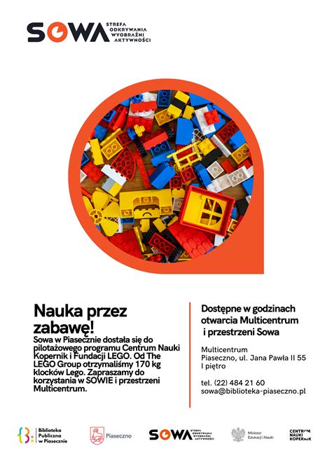 Lego Zabawy Biblioteka Publiczna W Piasecznie