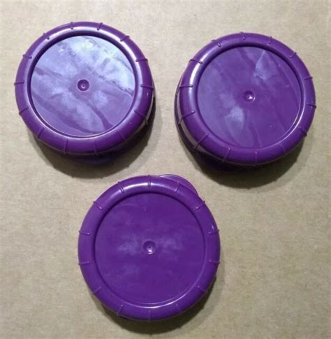 Replacement Glass Milk Bottle Lids 48mm Caps For Libbey And Stan Pac 3 Purple New Ebay