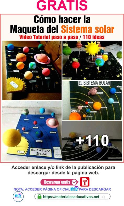 Cómo Hacer La Maqueta Del Sistema Solarpaso A Paso Sistema Solar Maqueta Sistema Solar