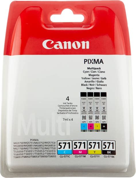 Los 14 Mejores Canon Cli 571 Ink Cartridge Multipack 2024