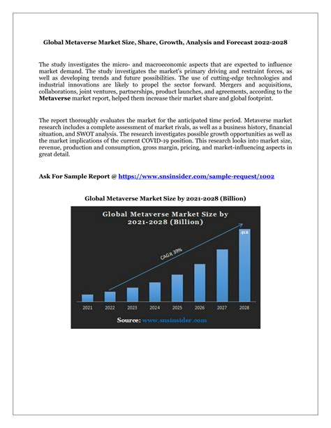 Pdf Global Metaverse Market Size Share Growth Analysis And