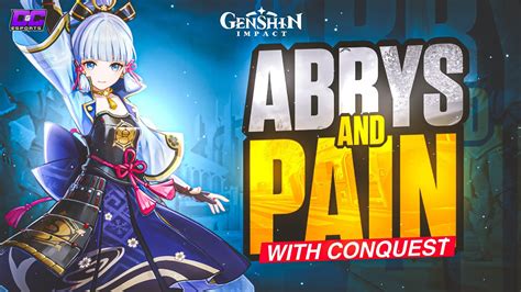 Genshin Impact Abbys And Pain With Conquest Genshin India Youtube