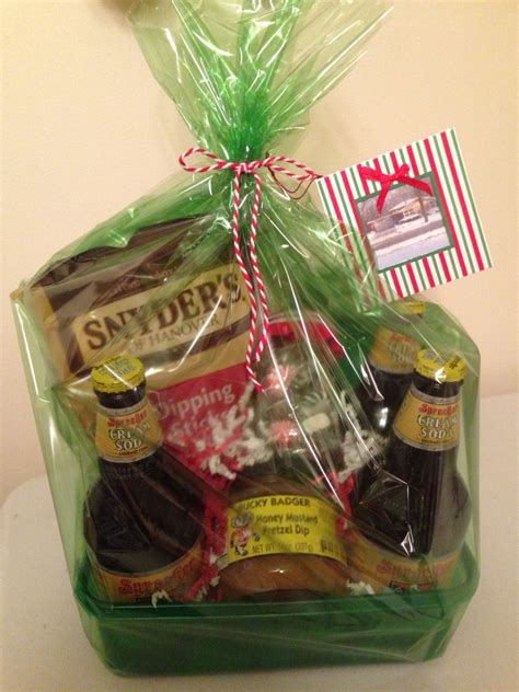 Pretzel gift basket | Gift baskets, Gifts, Gift wrapping