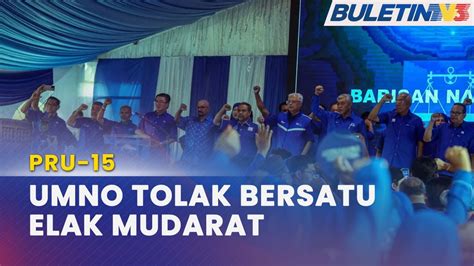 Pru Tolak Bersatu Untuk Elak Mudarat Lebih Besar Zahid Hamidi