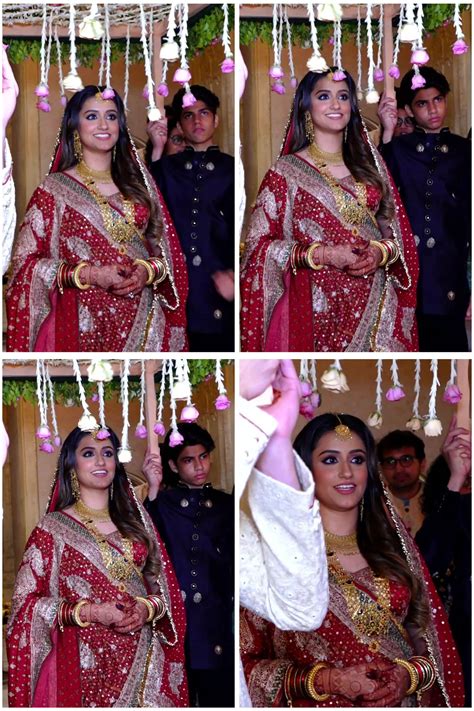 Krishna Bhatt Looked Adorable At Her Wedding With Vedant