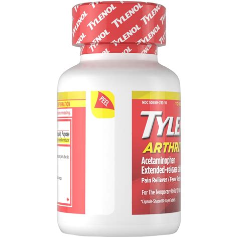 Tylenol 8 Hour Arthritis Pain Reliever Extended Release Caplets