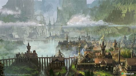 Ferdinand Ladera Elven City Hd Wallpaper Pxfuel