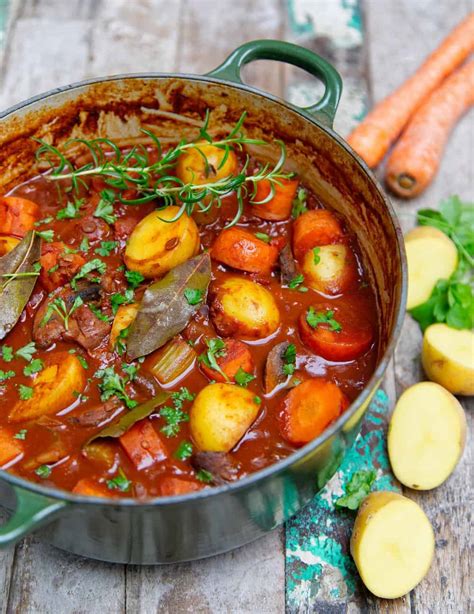 Hearty Potato Stew Healthy Living James Gluten Free And Vegan Meat Free