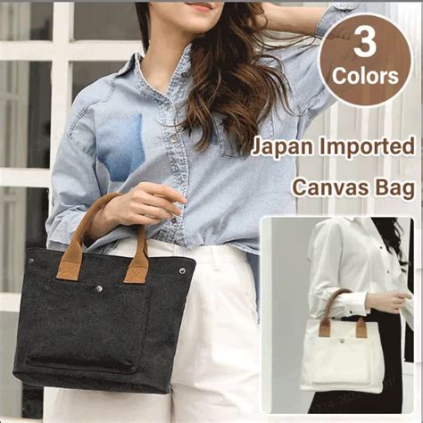 Acurve Japanese Style Canvas Bag Lazada PH