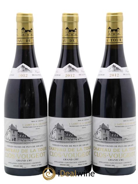 Acheter Clos De Vougeot Grand Cru Vieilles Vignes Ch Teau De La Tour