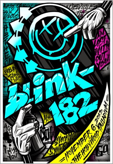 Inside The Rock Poster Frame Blog Maxx242 Blink 182 Hollywood Poster