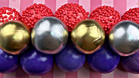 Cracking light plasticine 🤍💙💜 - YouTube