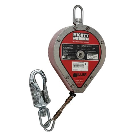 Miller Lifeline Rls Bs Ft Mightylite Self Retracting Lifeline