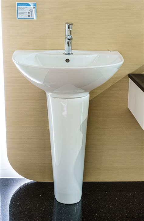 Chậu Lavabo Inax L 288vl 288vd Treo Tường Kèm Chân Dài Nội Thất Gia