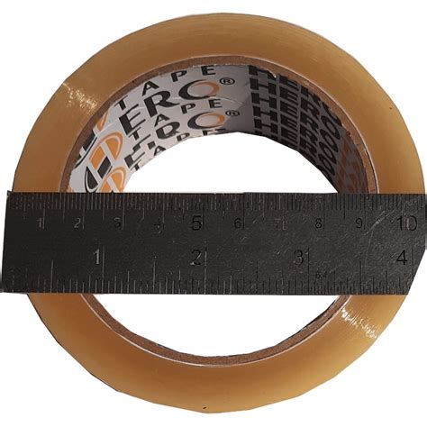 Jual Lakban OPP Tape Bening Coklat 2 Inchi Ukuran 45 Mm X 90 Yard 1