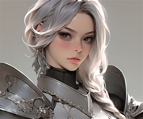 Artstation Knight Female 1 Image Prompt Artworks