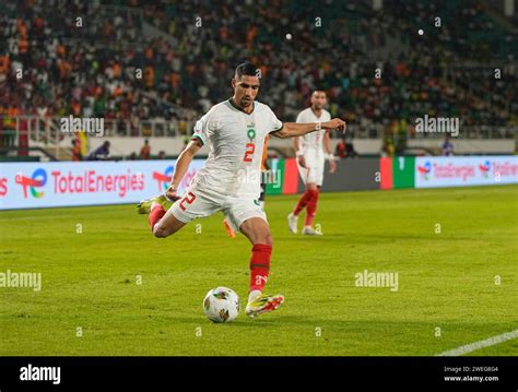 January Achraf Hakimi Morocco During A African Cup Of