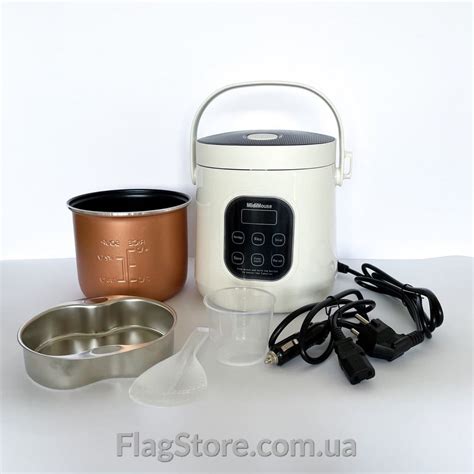Мультиварка 2 литра: от автомобиля 12v и от розетки 220v FlagStore.com.ua