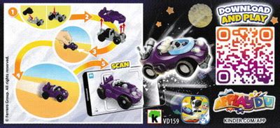 Kinder Surprise VD Voitures Lunaires