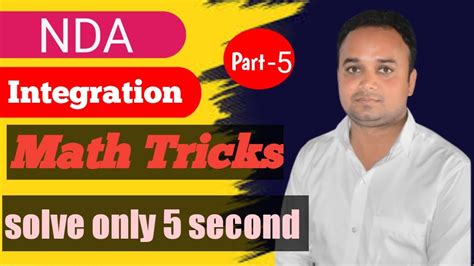 Nda Math Trick Nda Definite Integral Nda Short Tricks Math Nda