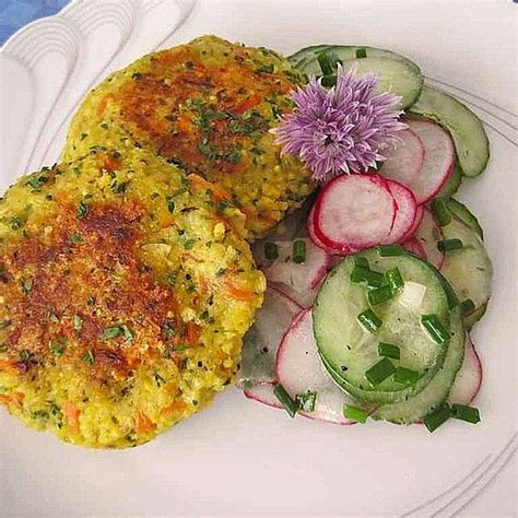 Hirse Karotten Bratlinge Von Naturecook Chefkoch Rezept