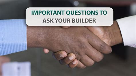 Important Questions To Ask Your Builder Daniel Finn Builder