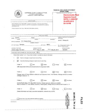 Fillable Online Courts State Hi Pm Courts State Hi Fax Email