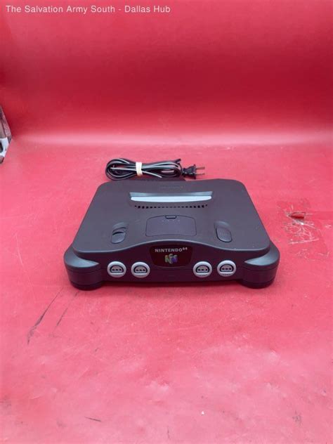 Nintendo 64 N64 Console Nus 001 Usa W Power Cord Tested Plays