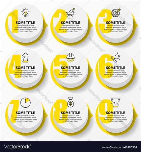 Infographic Design Template Creative Concept With Vector Image