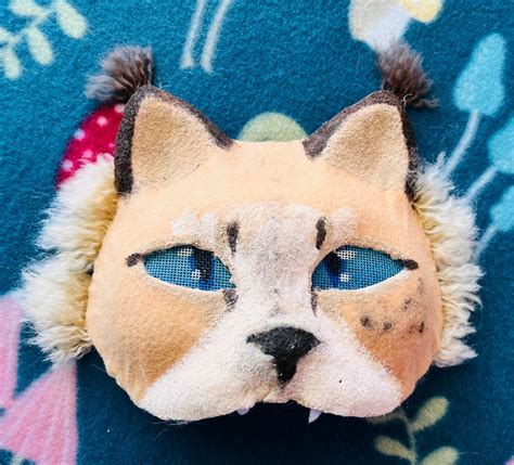 Custom Cat Mask Therian Etsy