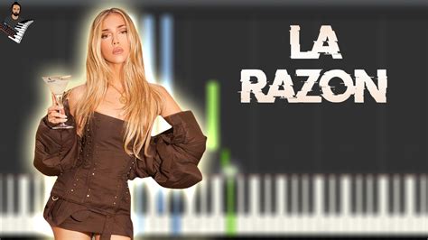 Ana Mena Gale La Raz N Instrumental Piano Tutorial