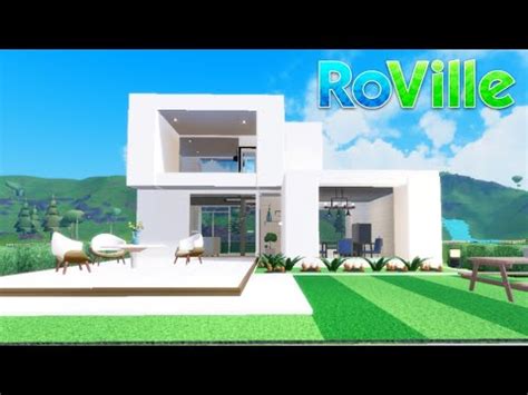 [RoVille CODE] Cheap Modern Cubic House Tour! | 19k - YouTube