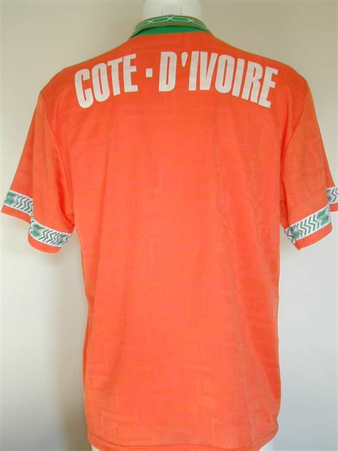 Côte d'Ivoire Home football shirt 1994.