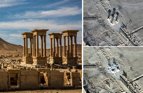 Isis Destroys Part Of Roman Theater In Palmyra Syria The New York Times