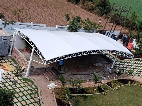 Pvc Prefab Auditorium Tensile Shade At Rs Square Meter In Nagpur