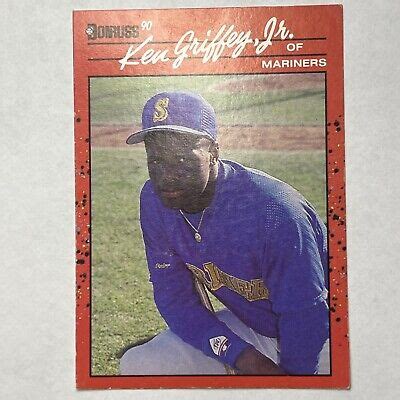 Donruss Ken Griffey Jr Multiple Misprint And Error Card