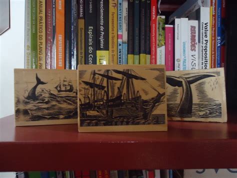 Quadrinhos Literarios Em Madeira Moby Dick Produtos Elo7