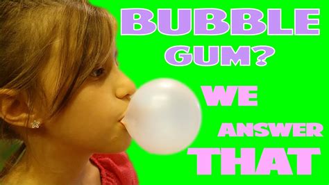 What Bubble Gum Blows The Best Bubbles We Answer That Ep 6 Youtube