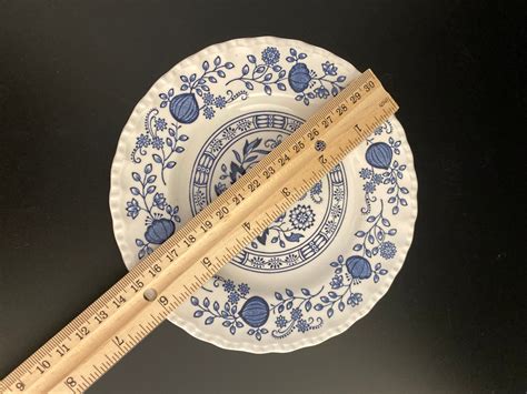 Blue Heritage By Enoch Wedgewood 6 1 4 Bread And Butter Etsy