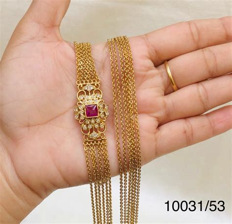 Pin By Suchita On Gold Haram New Gold Jewellery Designs Delicate