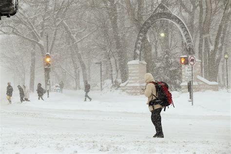 Evanston declares snow emergency, Northwestern to remain open Monday