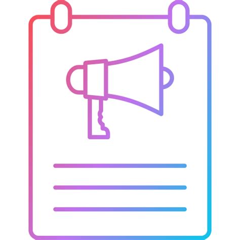 Poster Generic Gradient icon 