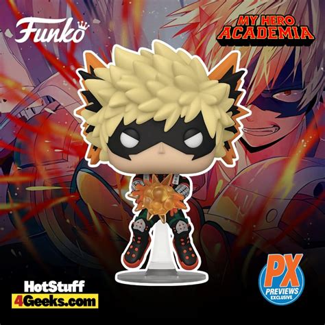 New Release Mha Katsuki Bakugo Funko Pop Px Exclusive